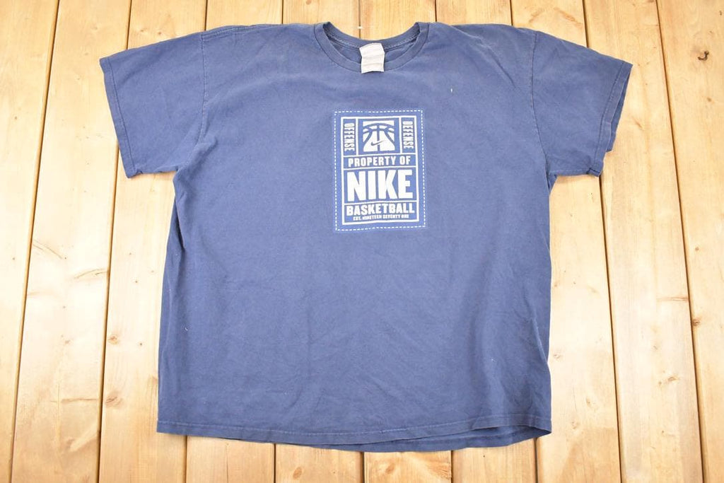 Vintage Y2K Nike Basketball T-Shirt Men's XL