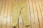 Vintage 1960s Oleg Cassini Silk Pants