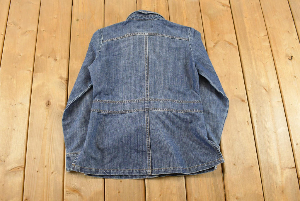 Vintage Y2K Zena Denim Trucker Jean Jacket Women's Small