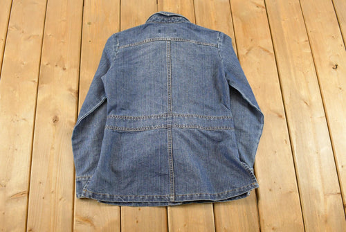 Vintage Y2K Zena Denim Trucker Jean Jacket Women's Small