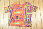 Vintage 1990s Headliners For Women Souvenir Abstract Print T-Shirt Womens XL
