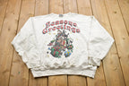 Vintage 1990s Seasons Greetings Christmas Sweater