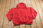 Vintage 1990s Mickey Mouse Disney Hoodie / Vintage Sweatshirt / Vintage Disney / Mickey / Embroidered / Mickey Hoodie / Plaid Font / Zip Up