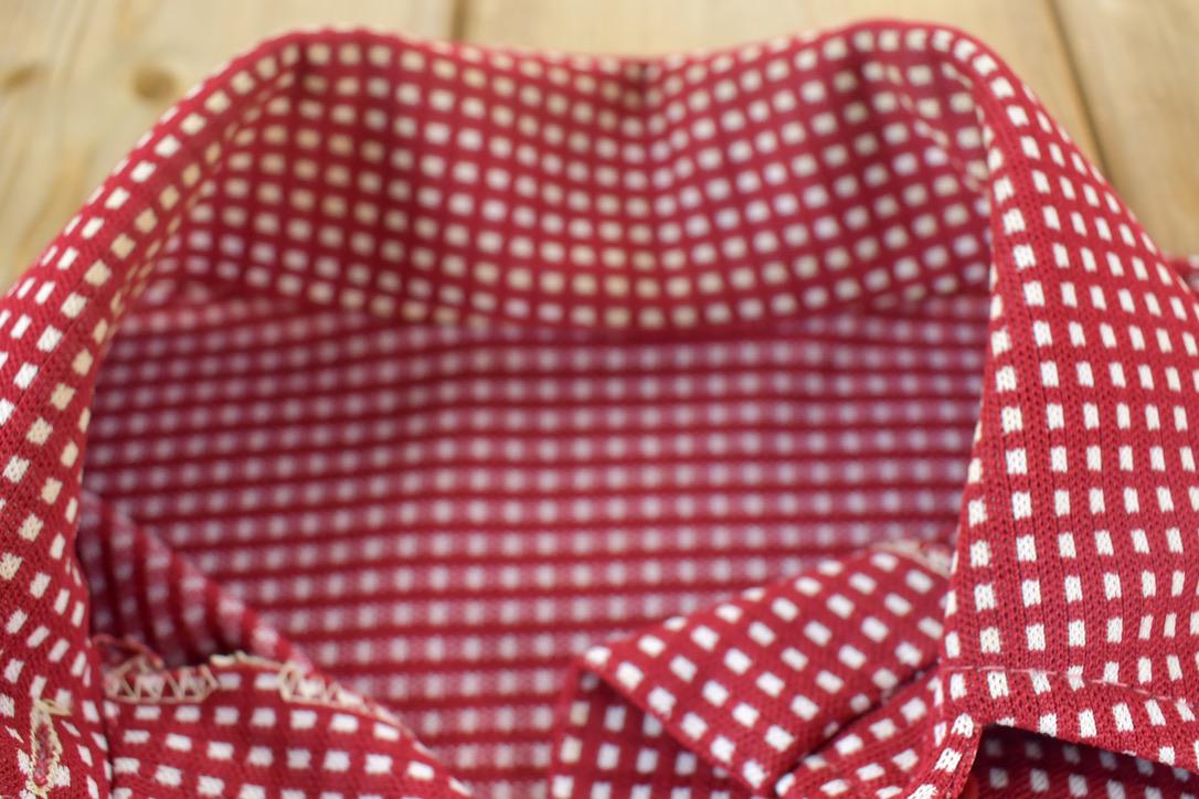 Vintage 1960s Plaid Button Up Shirt