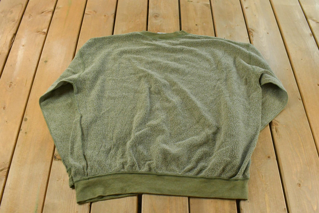 Vintage Y2K Prairie Mountain Alaska Crewneck Sweatshirt Mens 2XL / Travel Destination Tourist Sweater / Animal Bear Wildlife