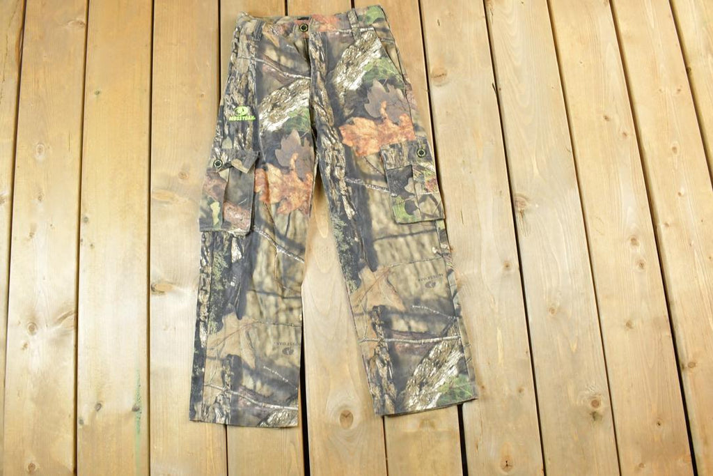Vintage 1990s Mossy Oak Realtree Camouflage Cargo Pants Size Youth