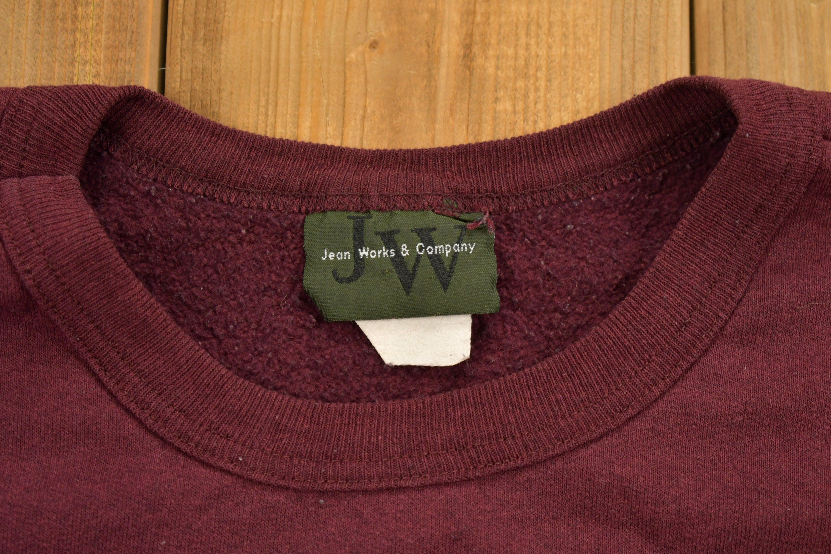 Vintage 1990s Jeanworks Outdoor Gear Crewneck Sweatshirt