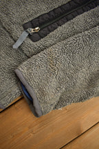 Vintage 1990s Patagonia Deep Pile Fleece Zip Up Sweater