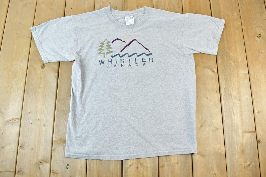 Vintage 1990s Whistler Canada Single Stitch T-Shirt