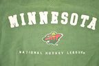Vintage 1990s Minnesota Wild Embroidered NHL Hockey Crewneck Sweatshirt Mens XL