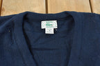 Vintage 1980s Izod Lacoste Knit V Neck Sweater Men's Medium