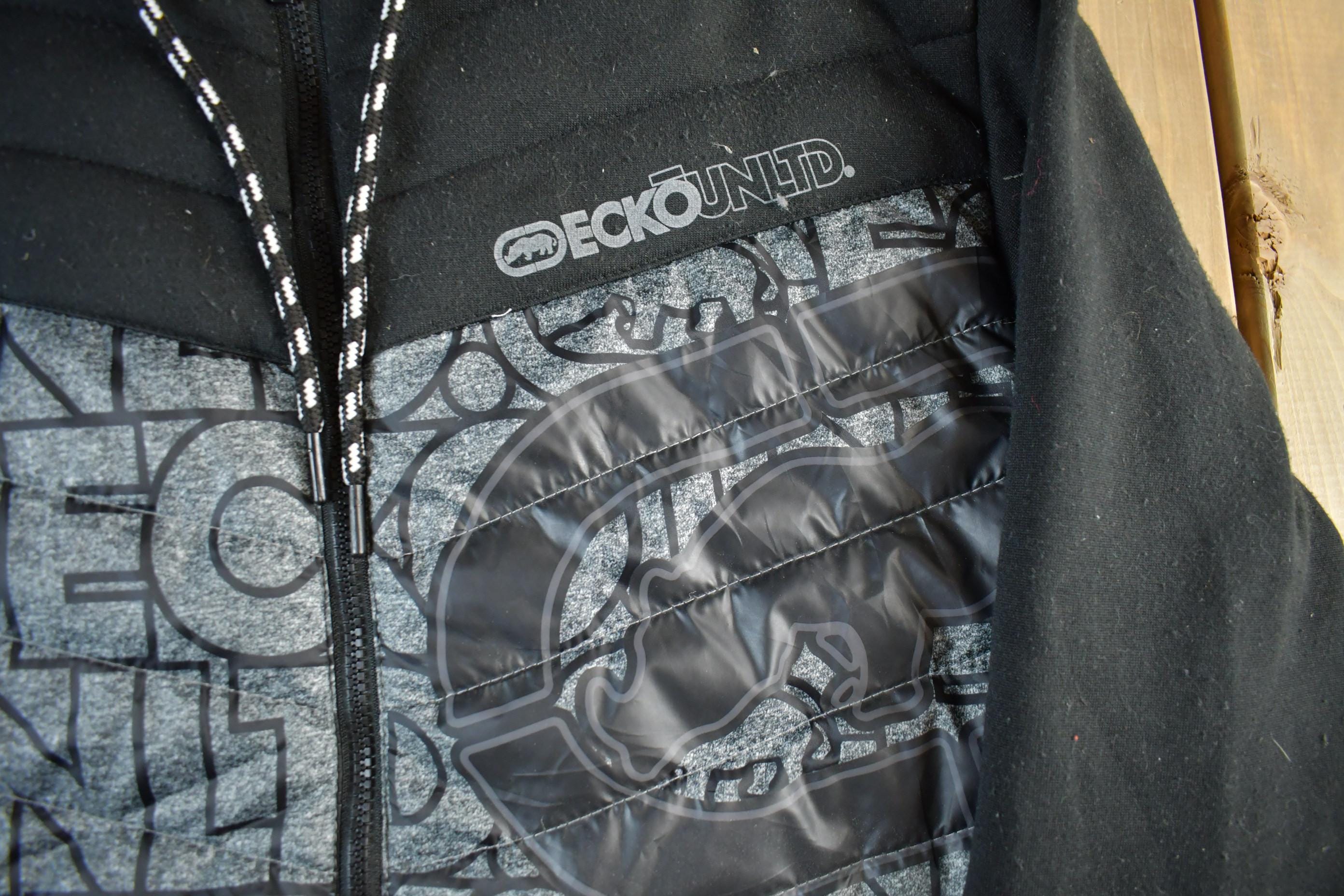 Vintage Y2K Ecko Unltd Hooded Jacket Men's Large