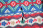 Vintage 1990s Alfred Dunner Patterned Fleece Sweater