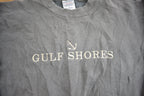 Vintage 1990s Gulf Shores Embroidered Souvenir Travel Crewneck Sweatshirt Made In USA