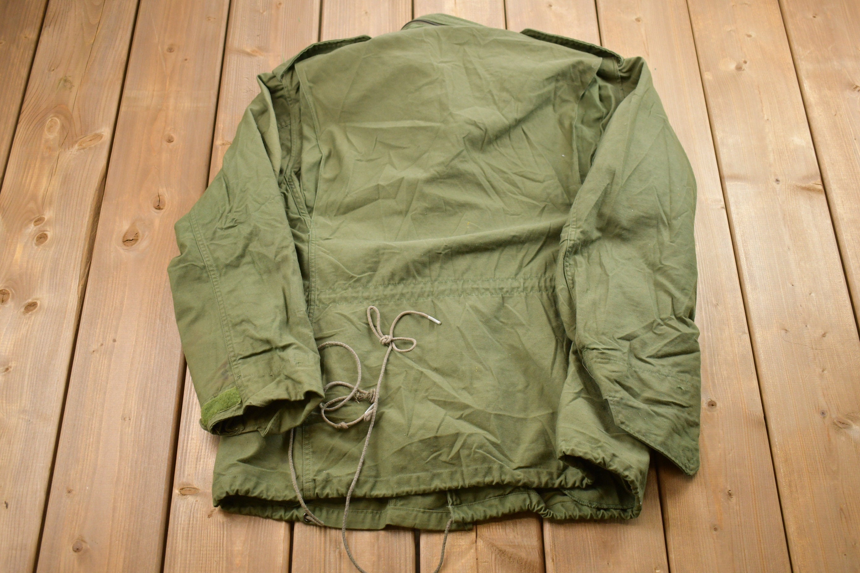 Vintage 1987 Army Military Field Jacket