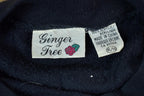 Vintage 1990s Ginger Tree Floral Knit Crewneck Sweater
