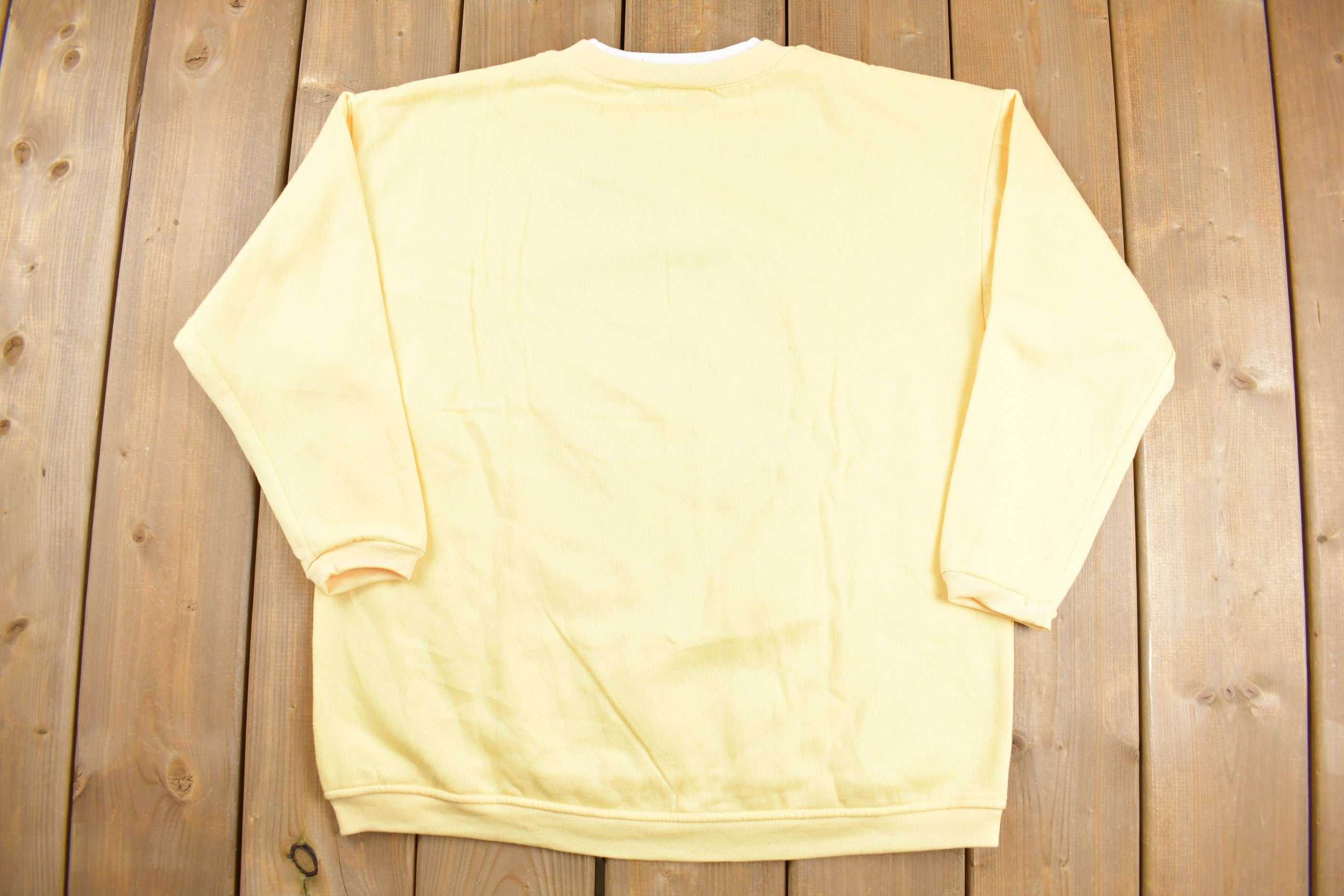 Vintage 1990s Floral Graphic Crewneck