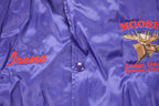 Vintage 1990s West Arc Moose Lodge Ohio Satin Bomber Jacket