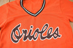 Vintage 1980s Baltimore Orioles MLB Baseball Jersey Style T-Shirt Made In USA