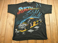 Vintage 1997 Rusty Wallace All Over Print NASCAR T-Shirt