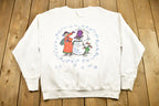 Vintage 1990s Cute Snowman Winter Theme Crewneck Sweater , 90s Holiday Crewneck , I Don't Do Jolly! , Winter Wear , Festive , Snowman