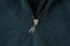 Vintage 1990s Russell Athletics Quarter Zip Crewneck Sweatshirt