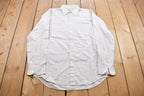 Vintage 1990s Saint Germain Button Up Dress Shirt