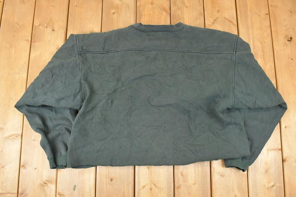 Vintage 1990s Galt Sand Michigan State University Crewneck Sweater Womens Cropped XL