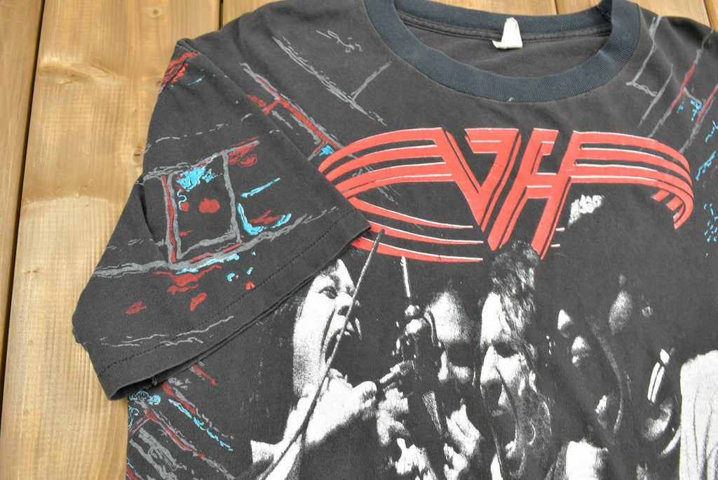 1991 Van Halen Unlawful Carnage All Over Print Tour T-shirt