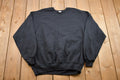 Vintage 1987 Made In USA Black Crewneck Sweatshirt