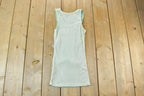 Women Vintage Vigoss Tank Top / Contrast Stitch / Internet Famous Clothing / Over Dyed