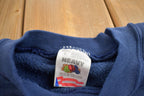 Vintage 1990s Nebraska Embroidered Souvenir Travel Crewneck Sweatshirt Made In USA