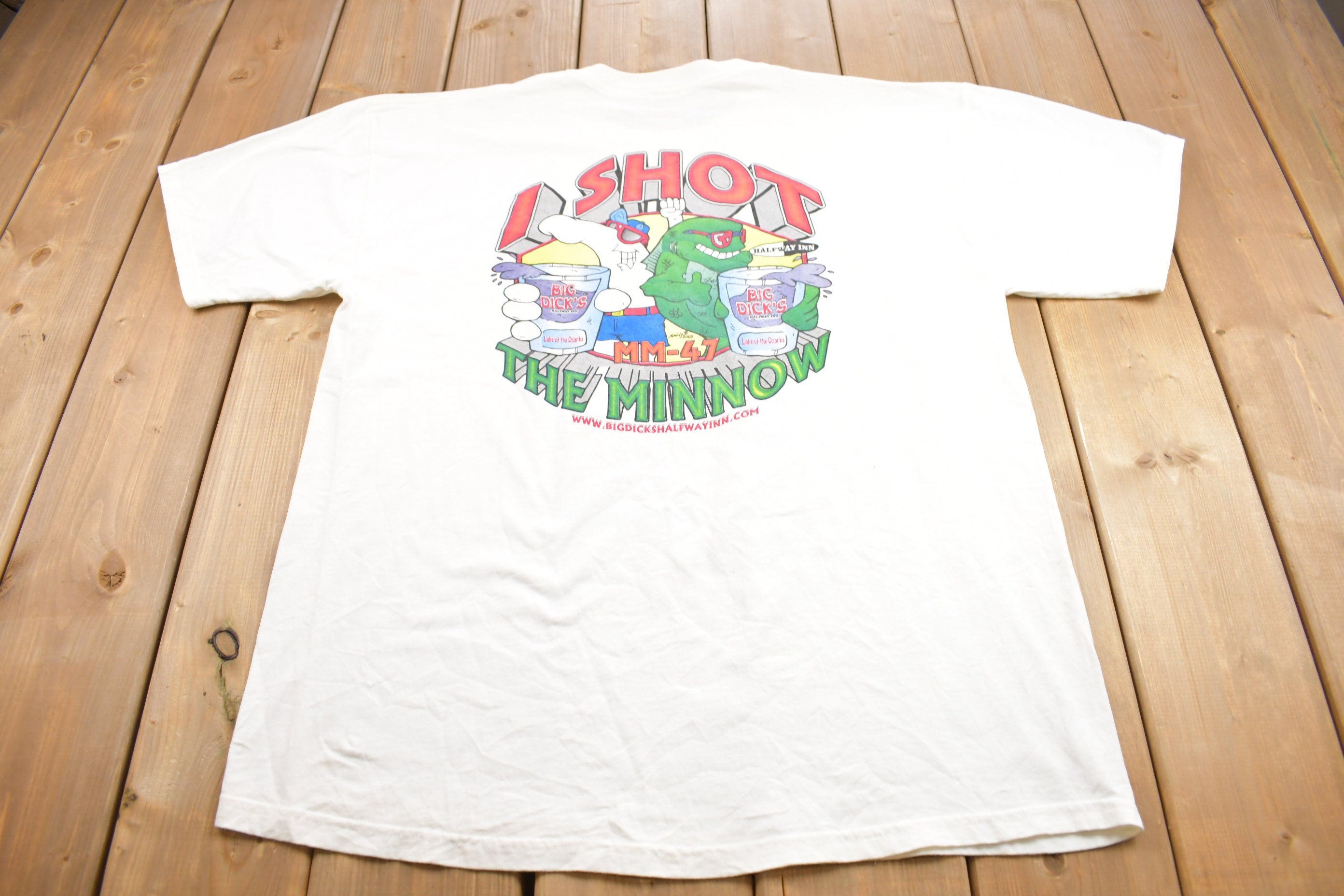 Vintage 1990s "Big Dick's Plumbing" Graphic T Shirt
