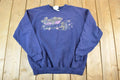 Vintage 1990s Northern Reflections Cute Puppy Outdoorsman Crewneck Sweatshirt