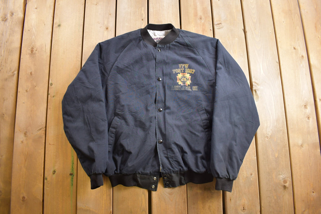 Vintage 1990s Veteran Bomber Jacket