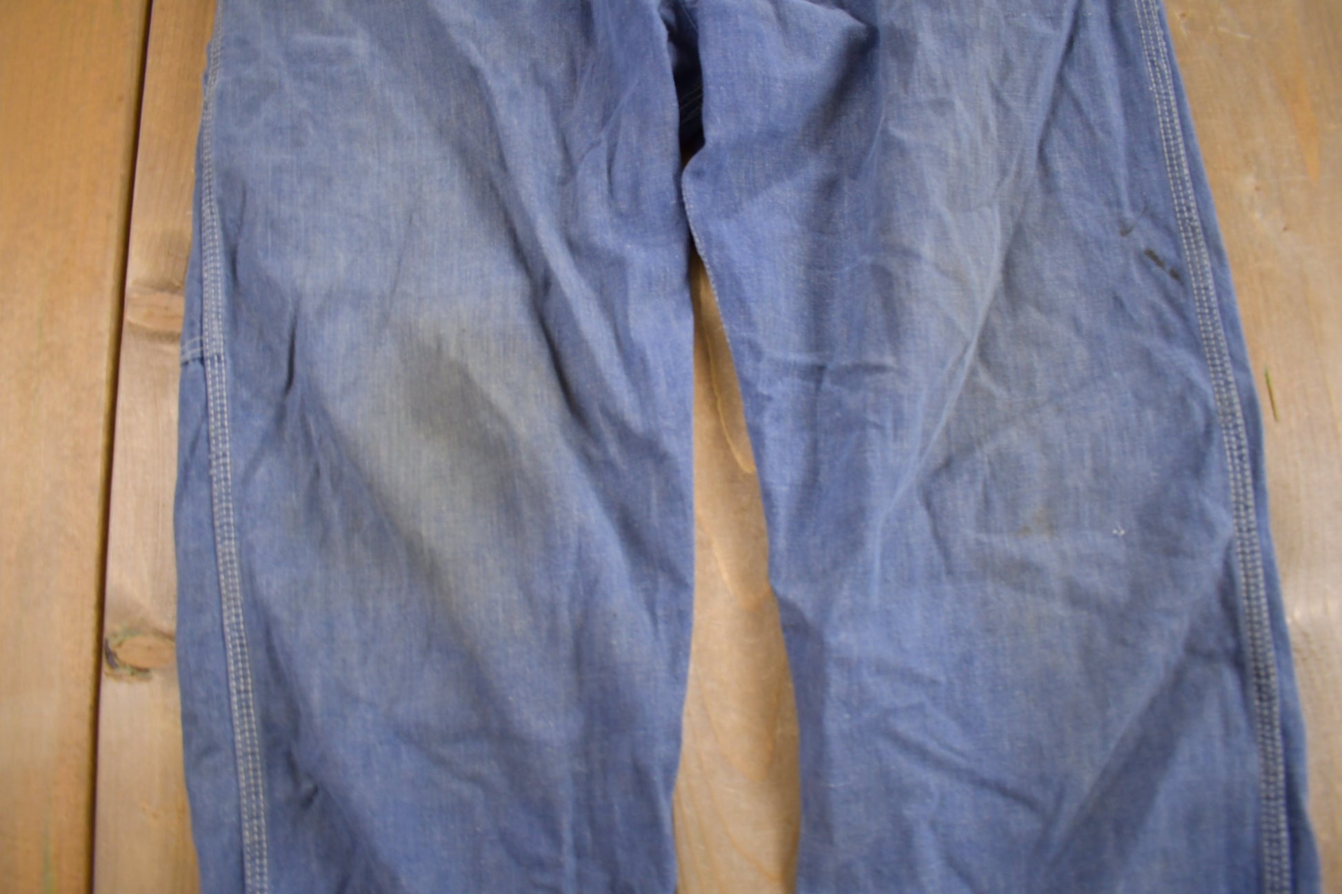 Vintage 1970s Big B Brotherhood Denim Overalls Size M