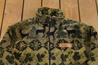 Vintage 1990s Northern Sun Fall Theme Graphic Fleece Sweater
