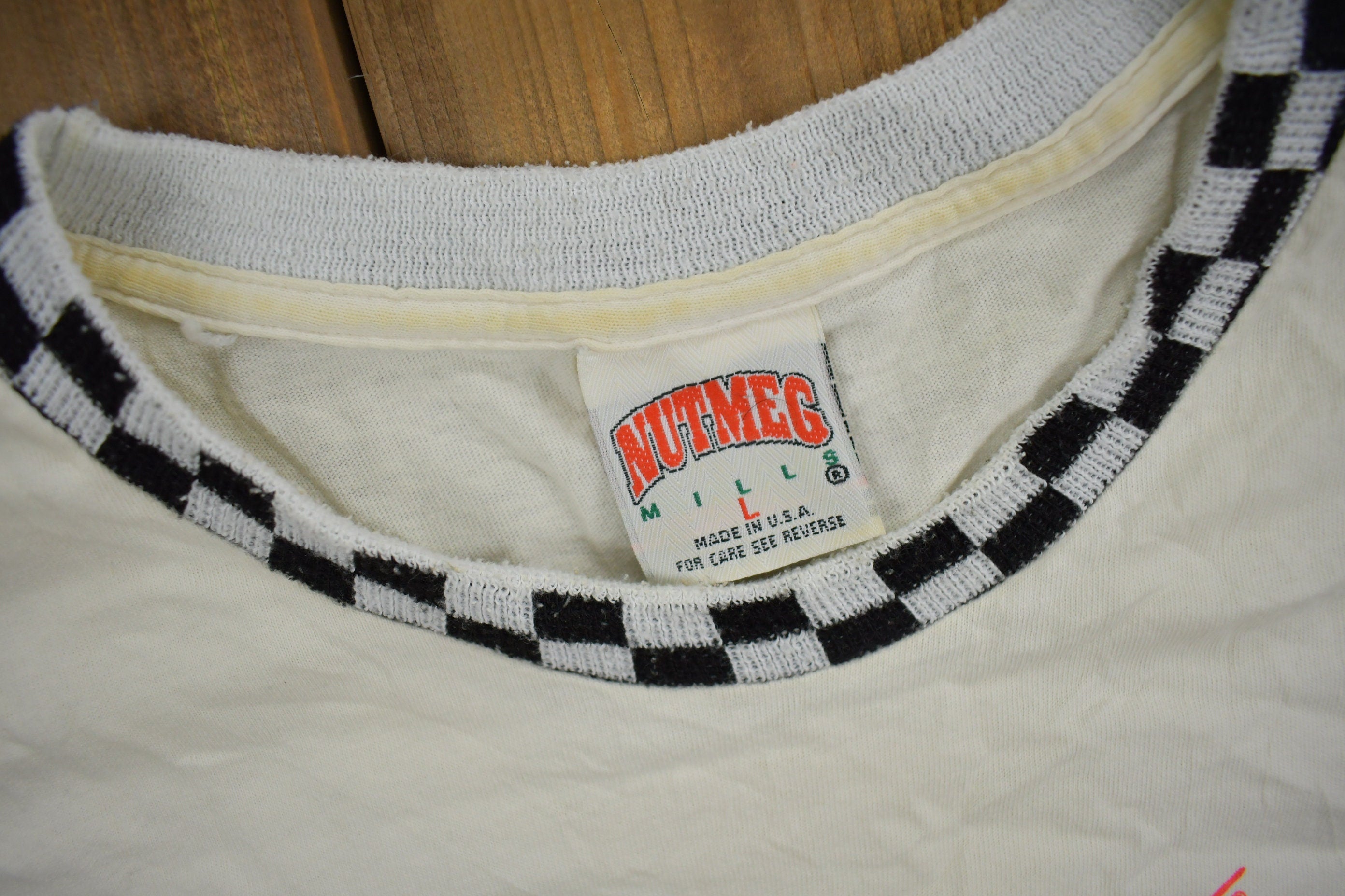 Vintage 1996 Jeff Gordon NASCAR Ringer T-Shirt