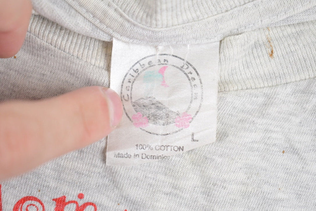 Vintage 1990s Missing Childrens Graphic T-Shirt / Bring Them Home America Streetwear / Retro Style / Distressed / 90s Graphic Tee