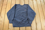 Vintage 1990s Champion Reverse Weave Blank Sweatshirt Men's Large