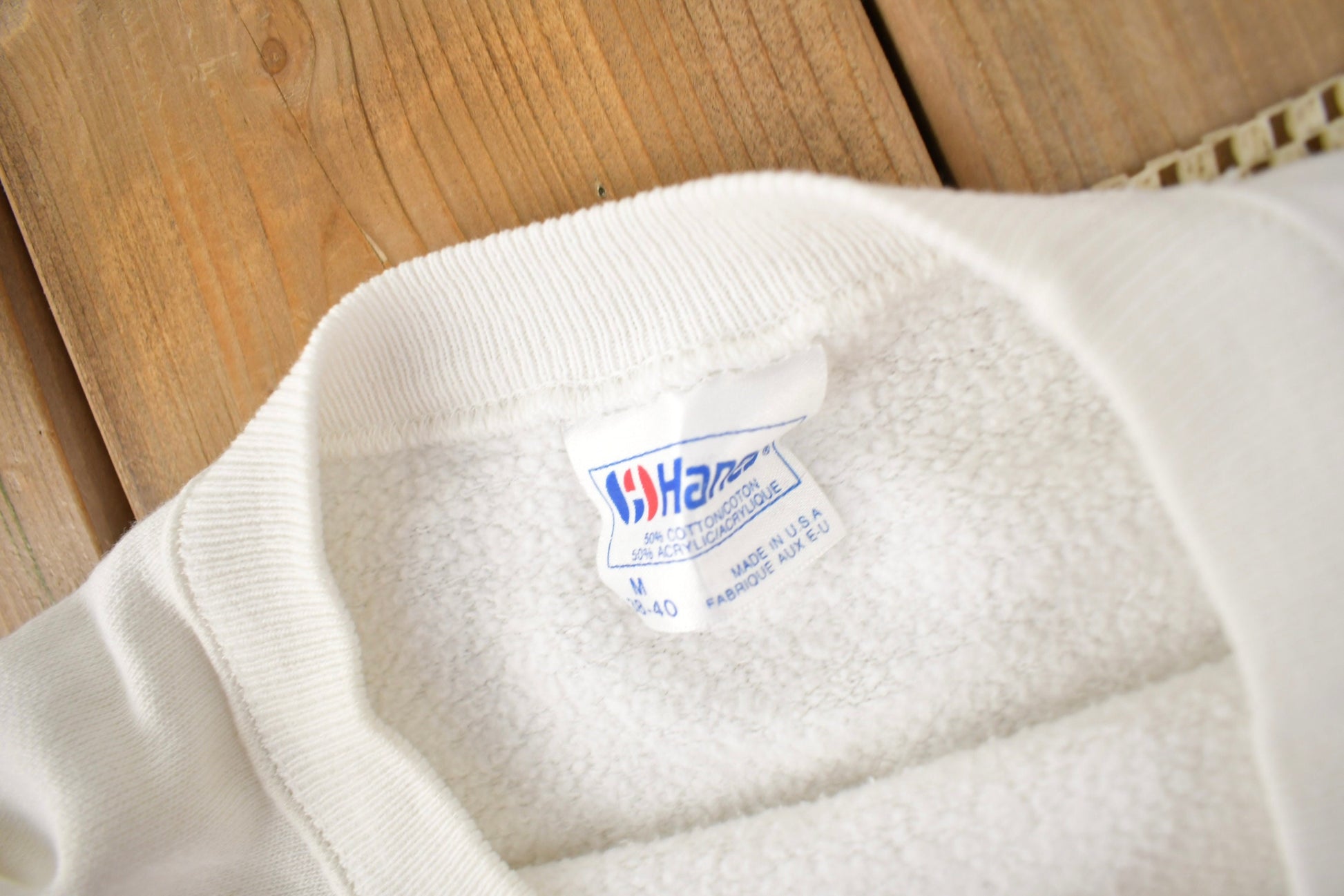 Vintage 1987 Detroit Red WIngs Bruise Brothers NHL Hockey Crewneck Sweatshirt Made In USA