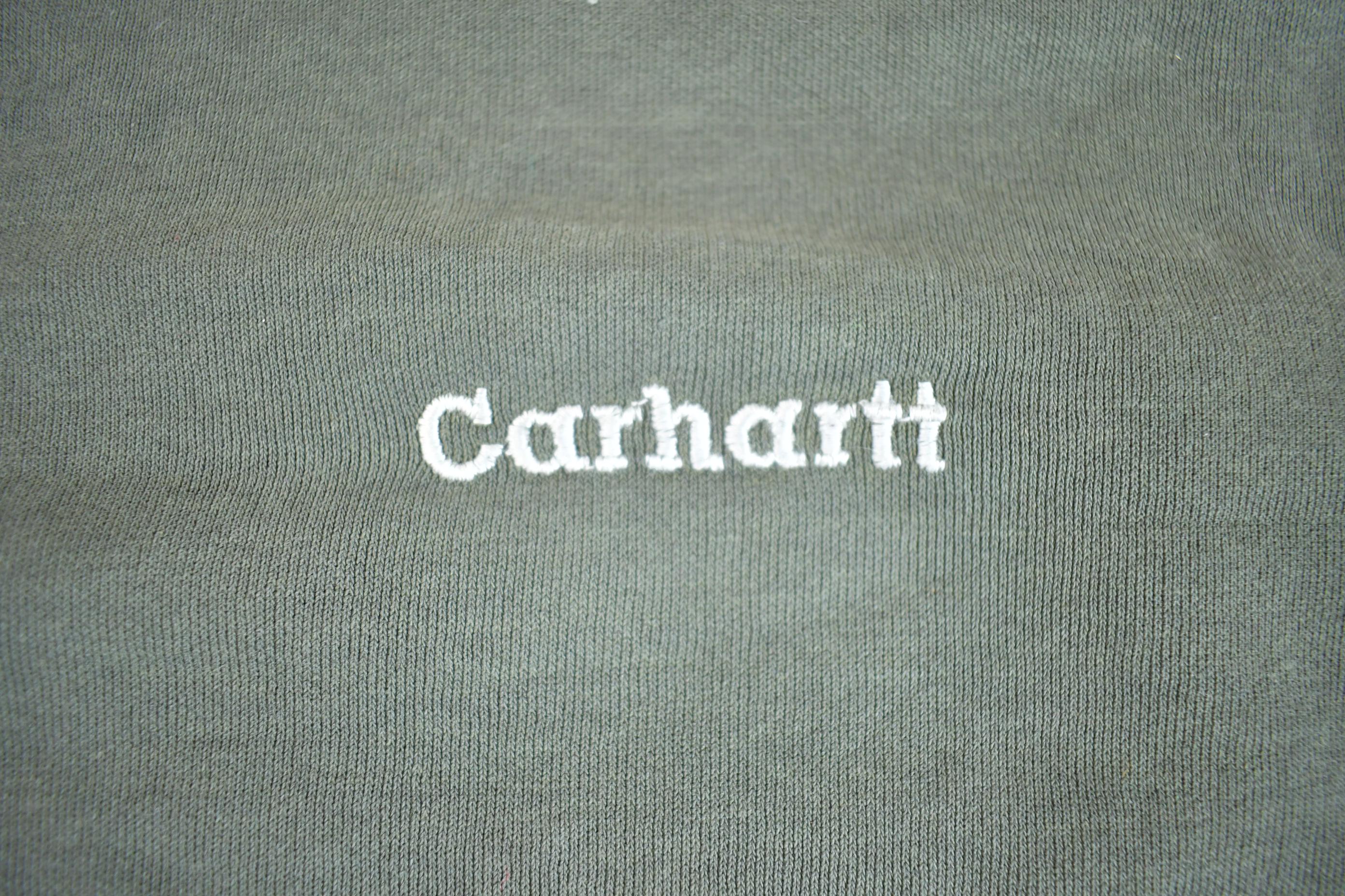 Vintage Y2K Distressed Sun-faded Carhartt Crewneck - Large