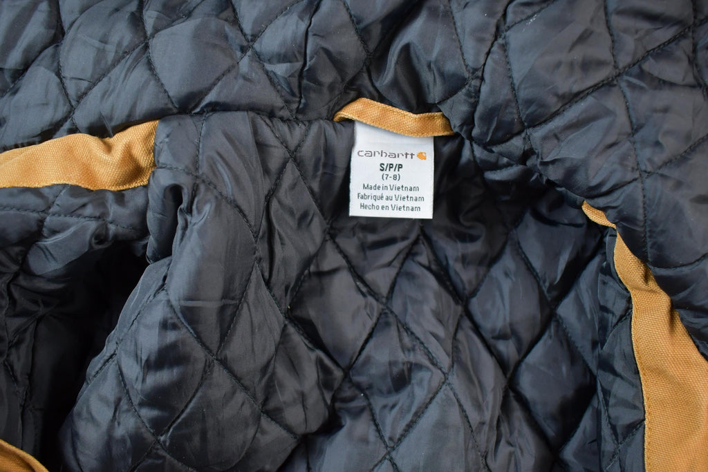 Vintage 1990s Distressed Carhartt Youth Chore Jacket Made In USA
