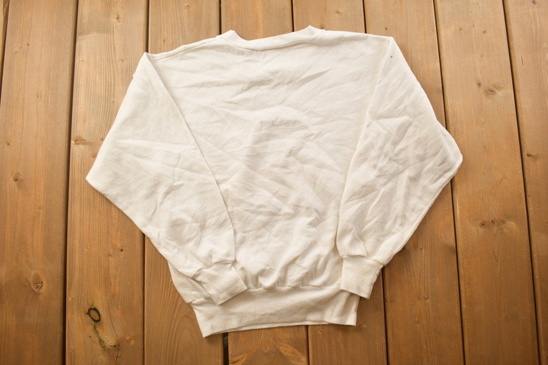Vintage 1988 Allergic to Mondays Crewneck Sweatshirt