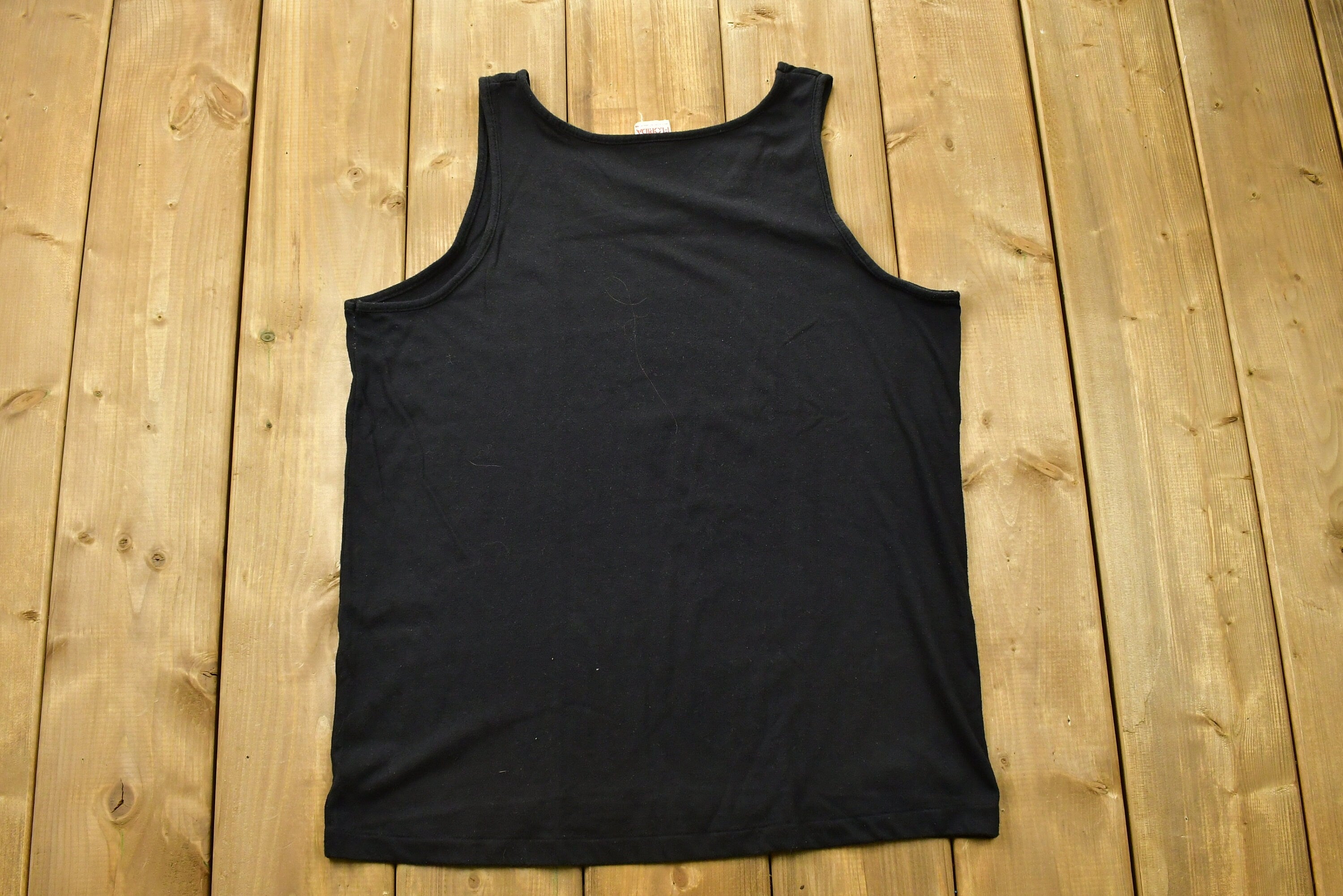 Vintage 1990's Black Ice The Legend Is Black Tank Top Shirt