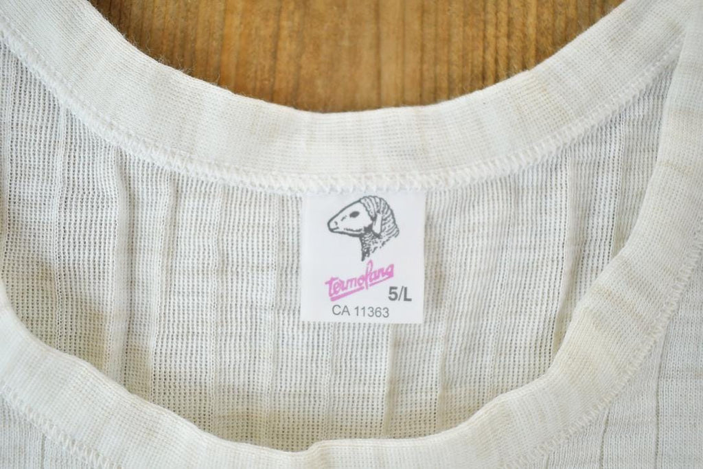 Vintage 1980s Termofana Thermal Tank Top Men's S