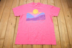 Vintage 1988 Jackson Hole Wyoming Graphic Souvenir T Shirt