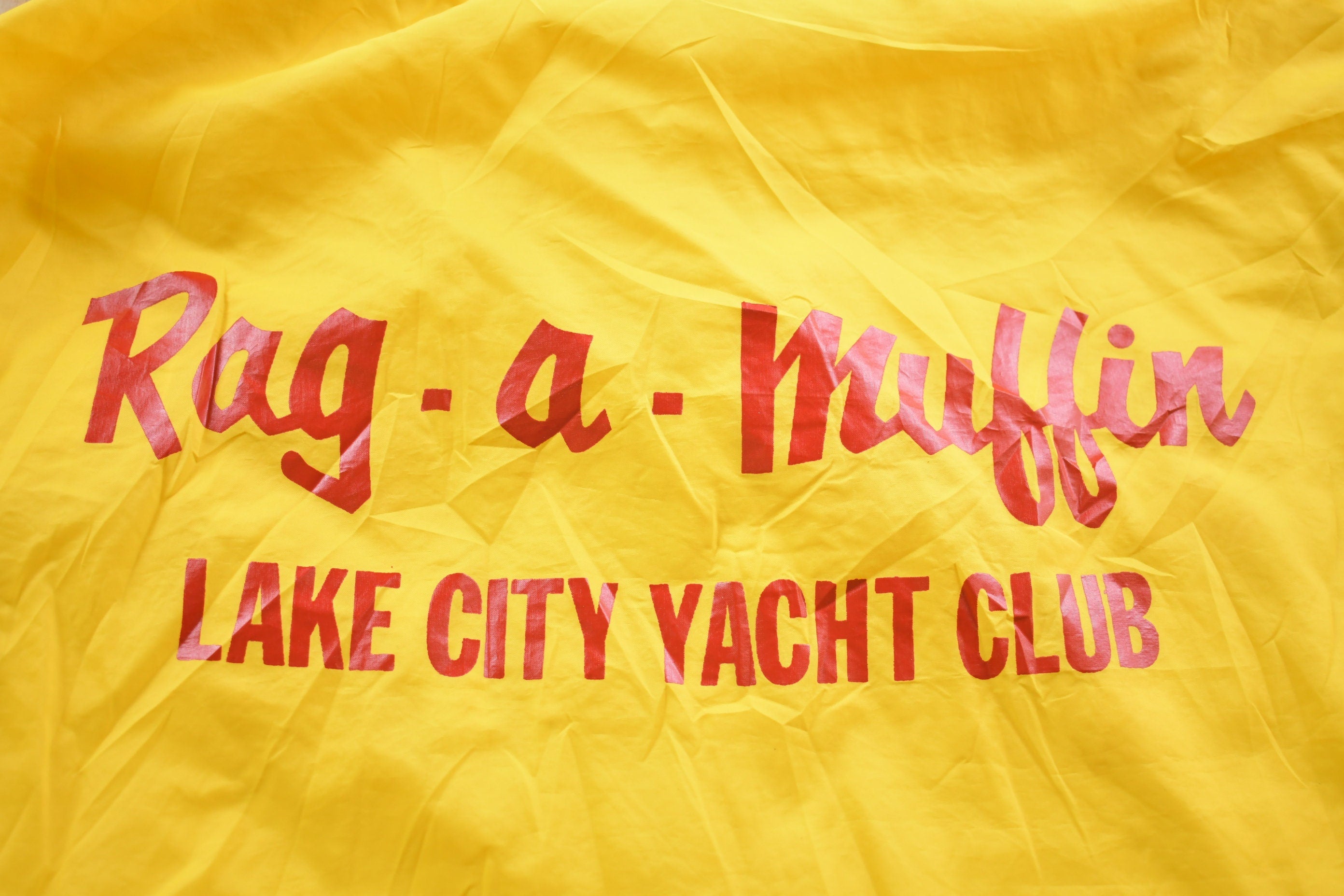 Vintage 1980s WestWind Lake City Yacht Club Windbreaker Jacket