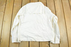 Vintage 1940s Military Navy U.S.S. Bennington Sailor WW2 Era Shirt Men's Small