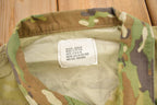 Vintage Military Camouflaged Button Up Shirt